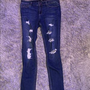 Hollister Mid Rise Super Skinny Jeans